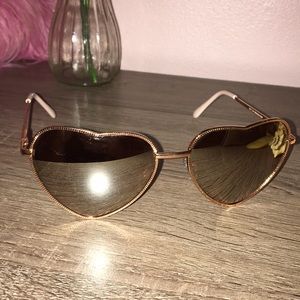 Heart shaped sunglasses